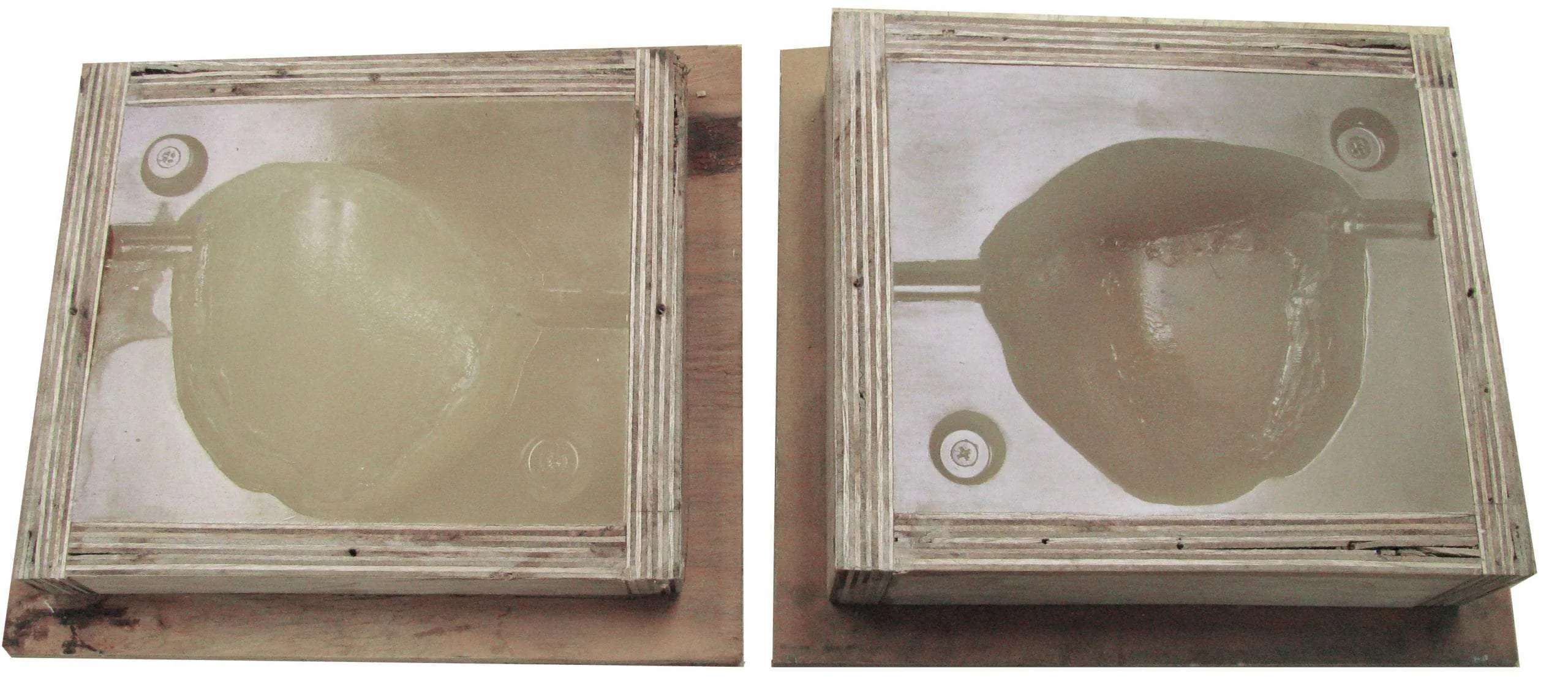 Finished Two-Part Mold Finished Two-Part Mold