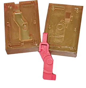 Hapflex Mold and Ultralloy Part Hapflex Mold and Ultralloy Part